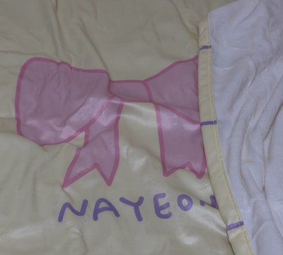 TWICE 7週年 娜璉毯子