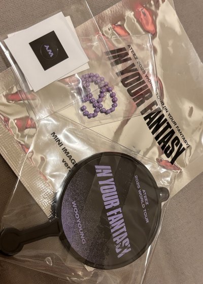 ATEEZ inyourfantasy/小扇子吊飾/鄭友榮