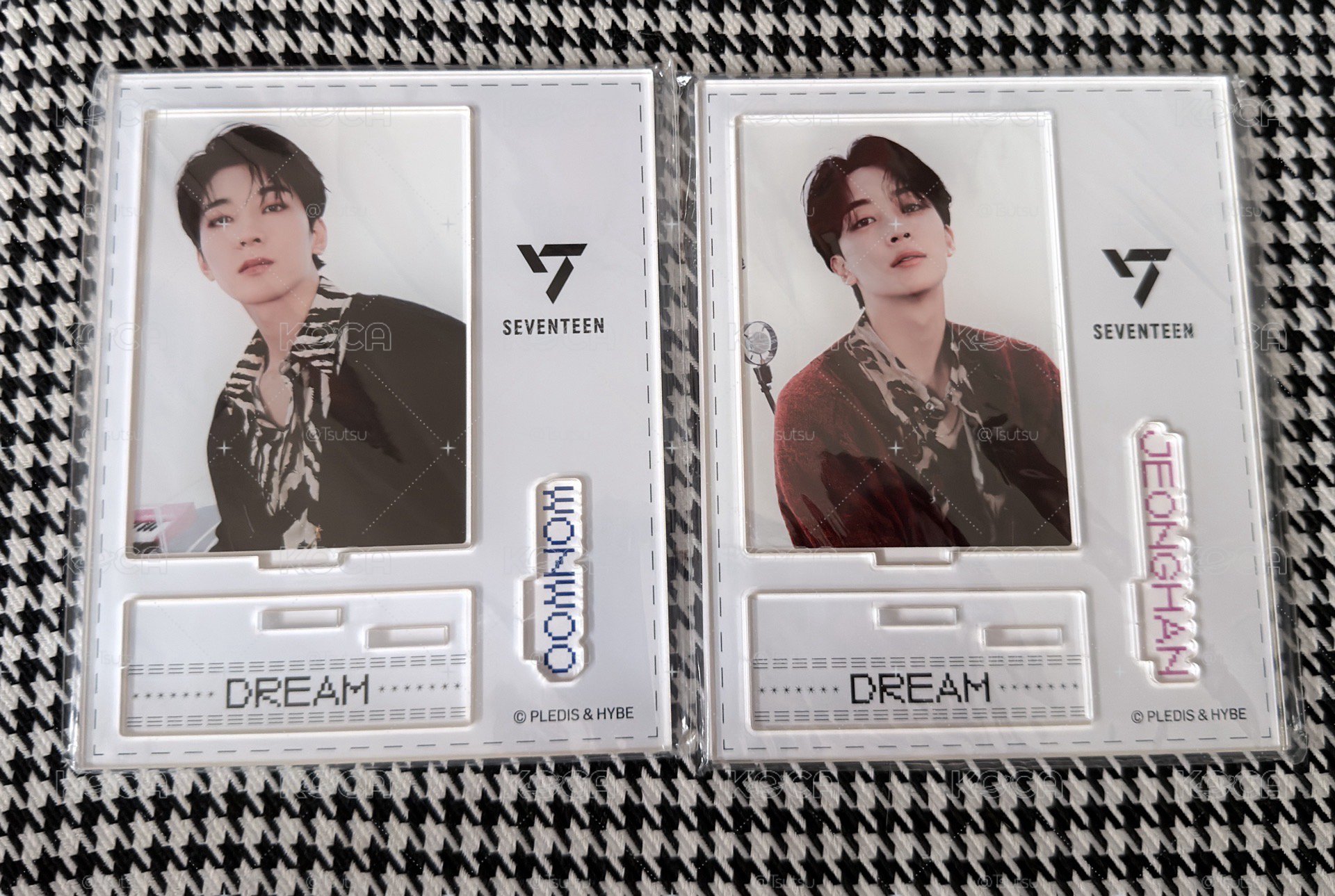 (全新未拆現貨 可當日寄出）seventeen 早期絕版 dream 立牌 淨漢 圓佑 jxw 