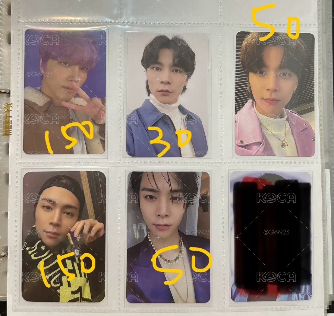 NCT JOHNNY/李楷燦 小卡