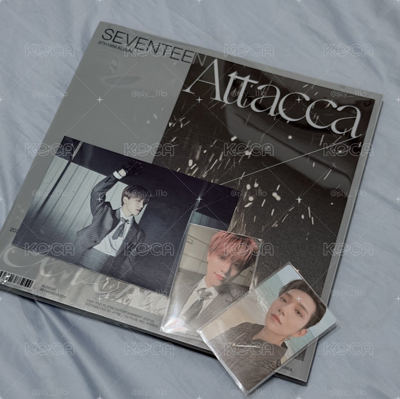 seventeen attacca 白版全專
