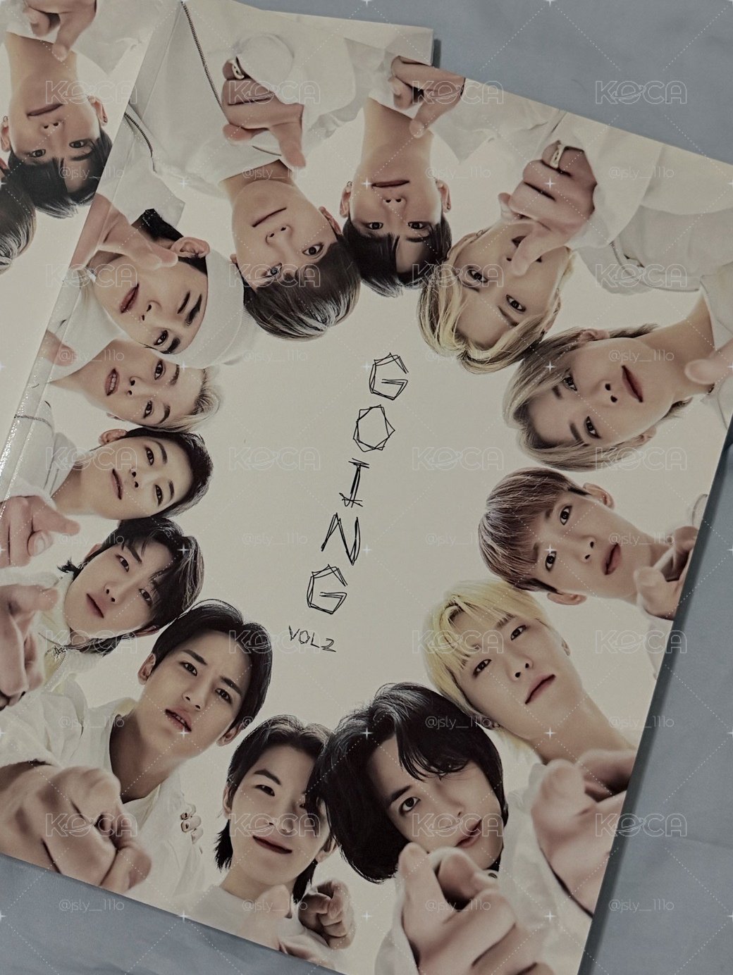 seventeen 黑版going（含13張卡）