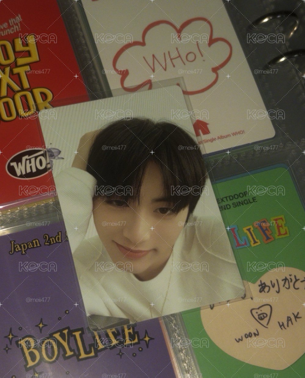 WHO! 專輯卡 who ver.泰山