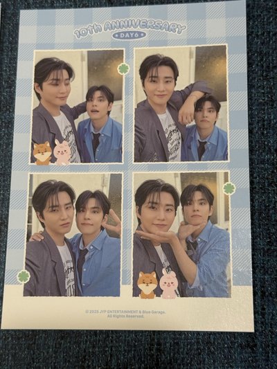 DAY6 墊子 含四格卡 The Decade