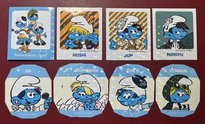 7-11 藍色小精靈貼紙