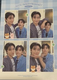 10週年 墊子 人生四格卡 