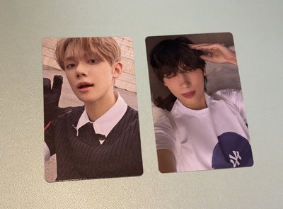 TXT迷七小卡、特典卡套