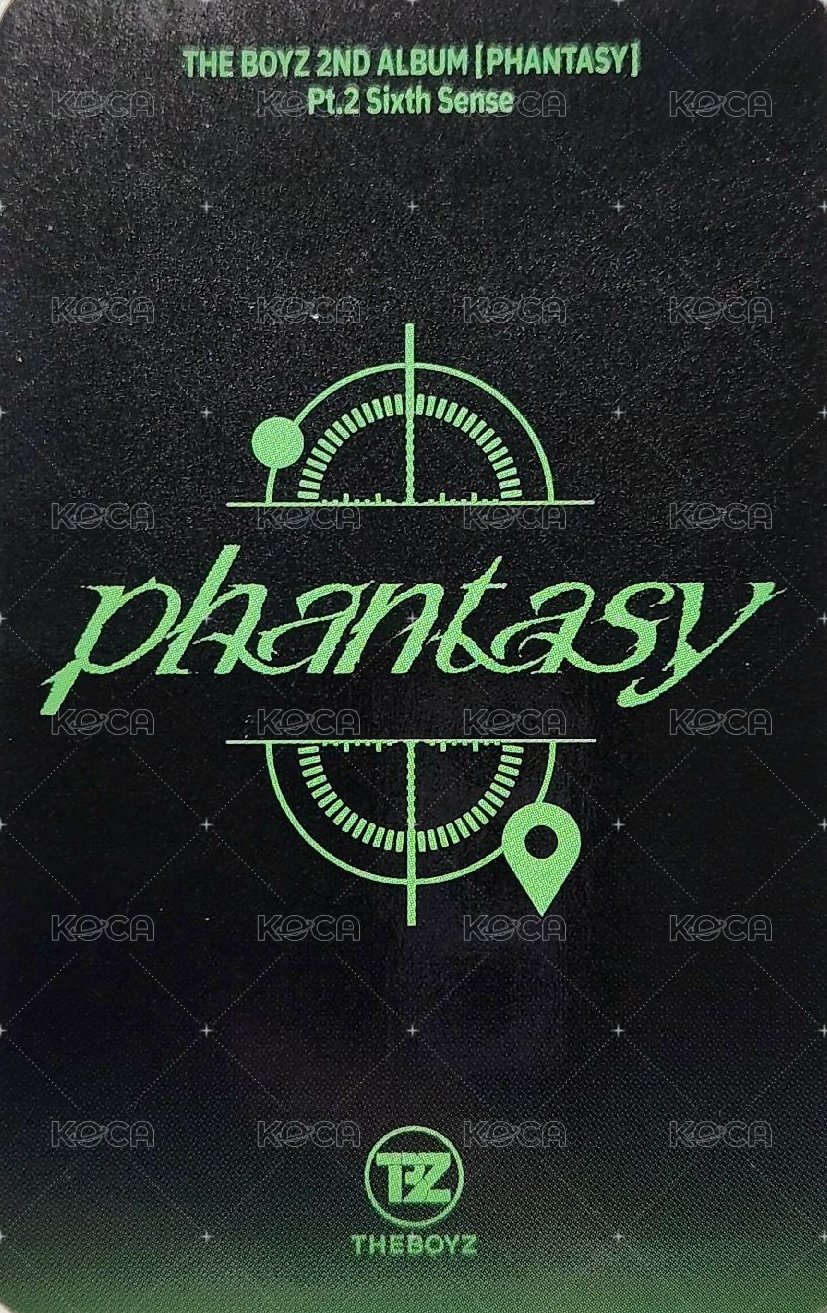 PHANTASY Pt.2 Sixth Sense 專輯卡 電子專WARN ver. 固卡 背面