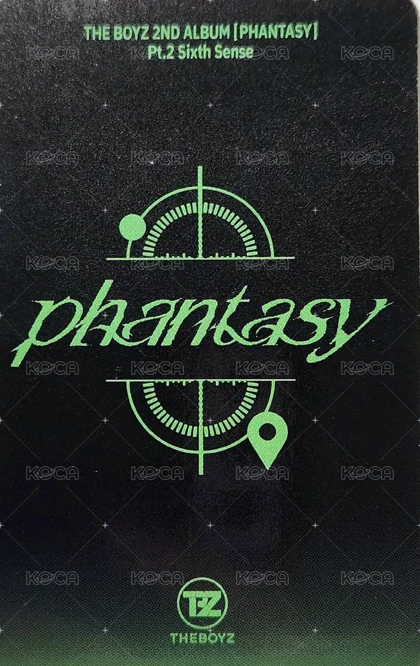 PHANTASY Pt.2 Sixth Sense 專輯卡 電子專WARN ver. 固卡 背面