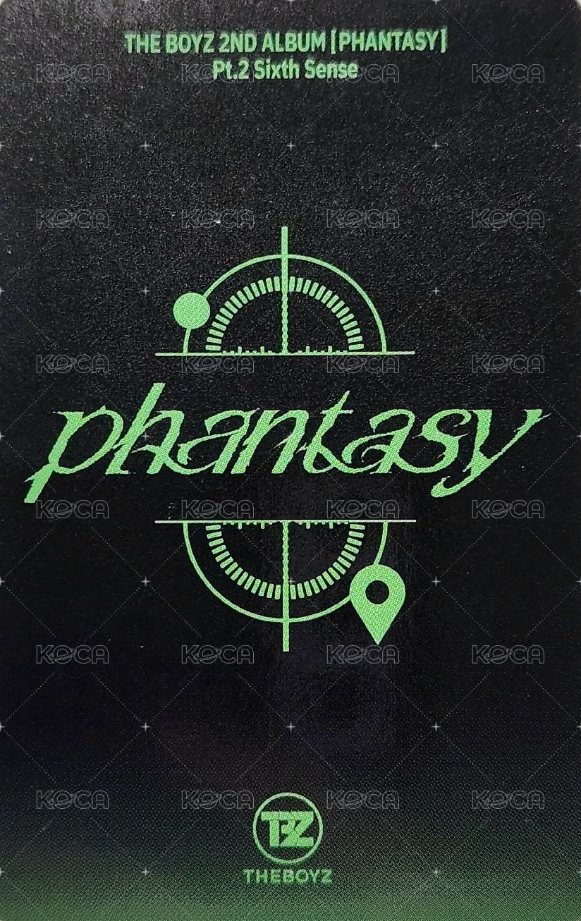 PHANTASY Pt.2 Sixth Sense 專輯卡 電子專WARN ver. 固卡 背面
