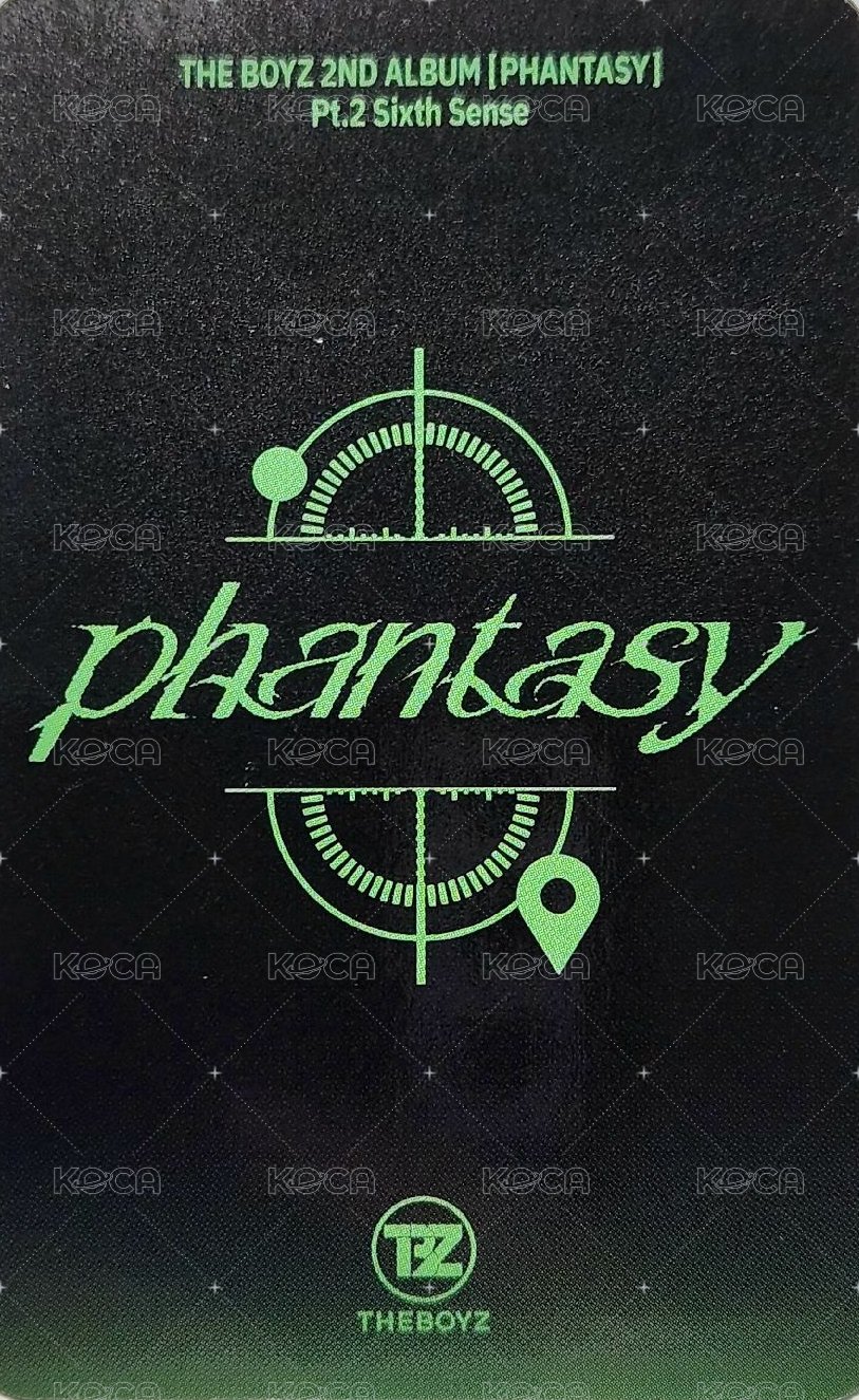 PHANTASY Pt.2 Sixth Sense 專輯卡 電子專WARN ver. 固卡 背面