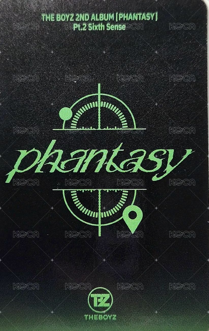 PHANTASY Pt.2 Sixth Sense 專輯卡 電子專WARN ver. 固卡 背面