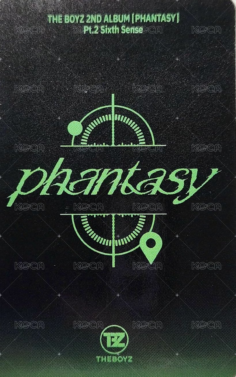 PHANTASY Pt.2 Sixth Sense 專輯卡 電子專WARN ver. 固卡 背面