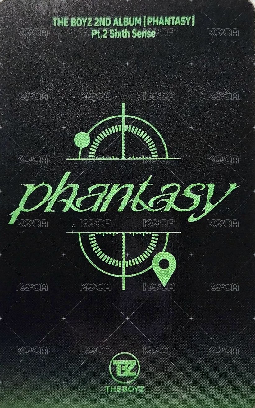 PHANTASY Pt.2 Sixth Sense 專輯卡 電子專WARN ver. 固卡 背面