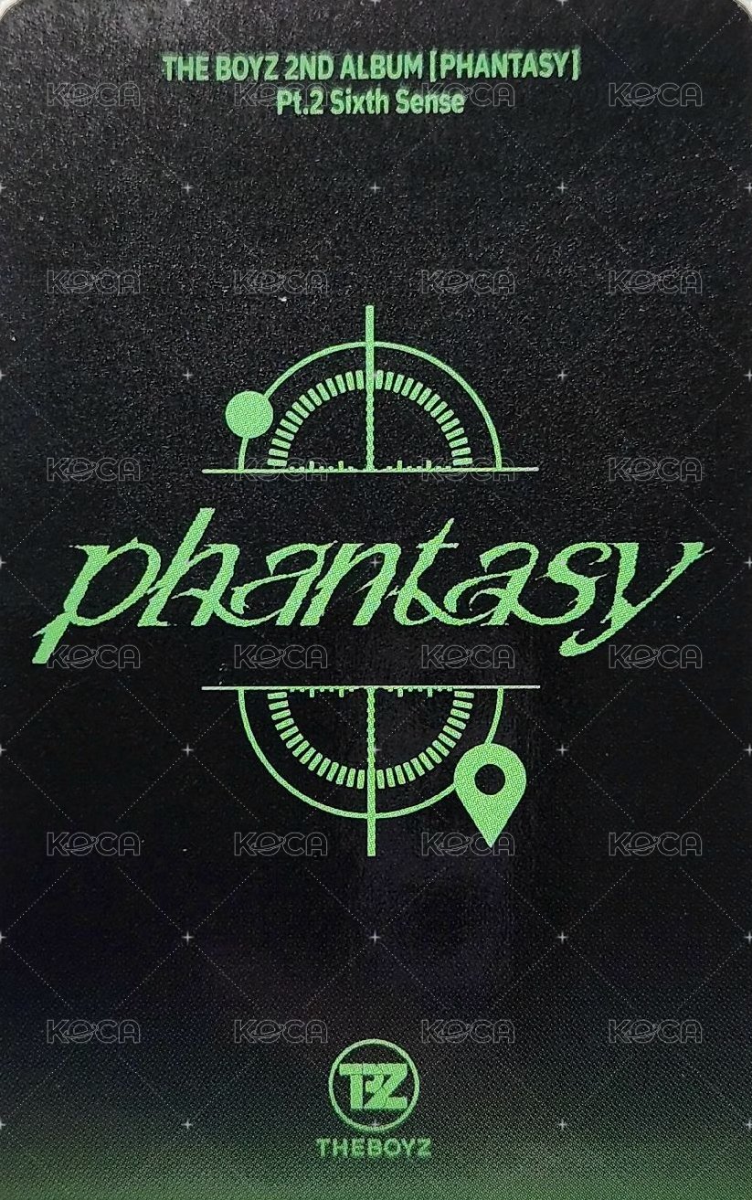 PHANTASY Pt.2 Sixth Sense 專輯卡 電子專WARN ver. 固卡 背面