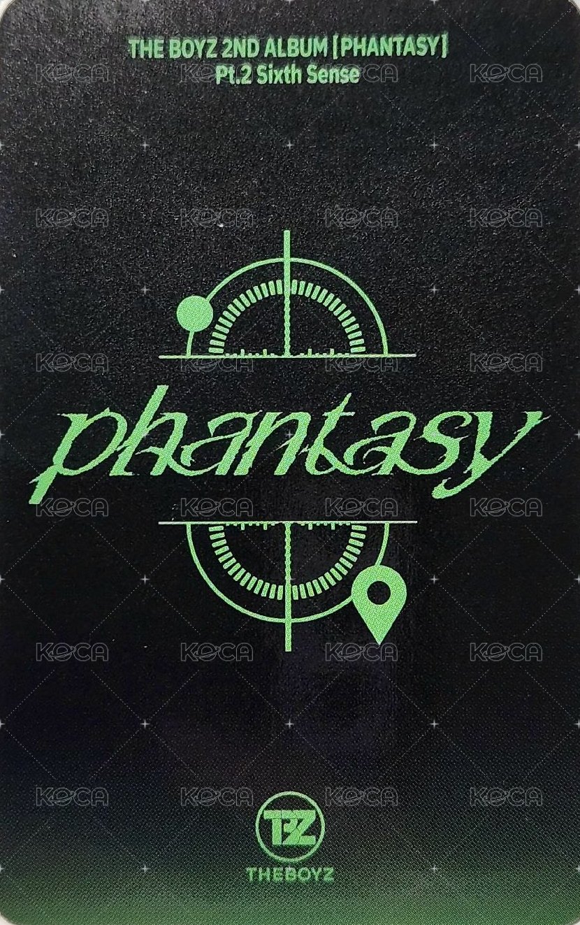 PHANTASY Pt.2 Sixth Sense 專輯卡 電子專WARN ver. 固卡 背面