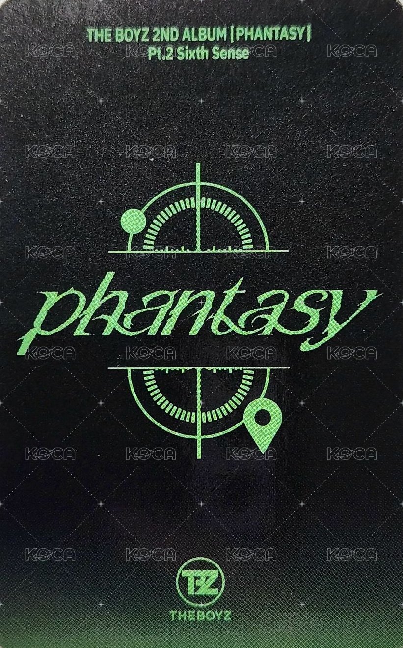 PHANTASY Pt.2 Sixth Sense 專輯卡 電子專WARN ver. 固卡 背面