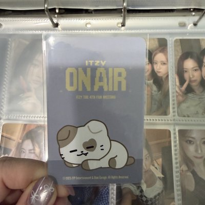 ITZY 三期飯咪 睡衣卡 禮志 twinzy卡背