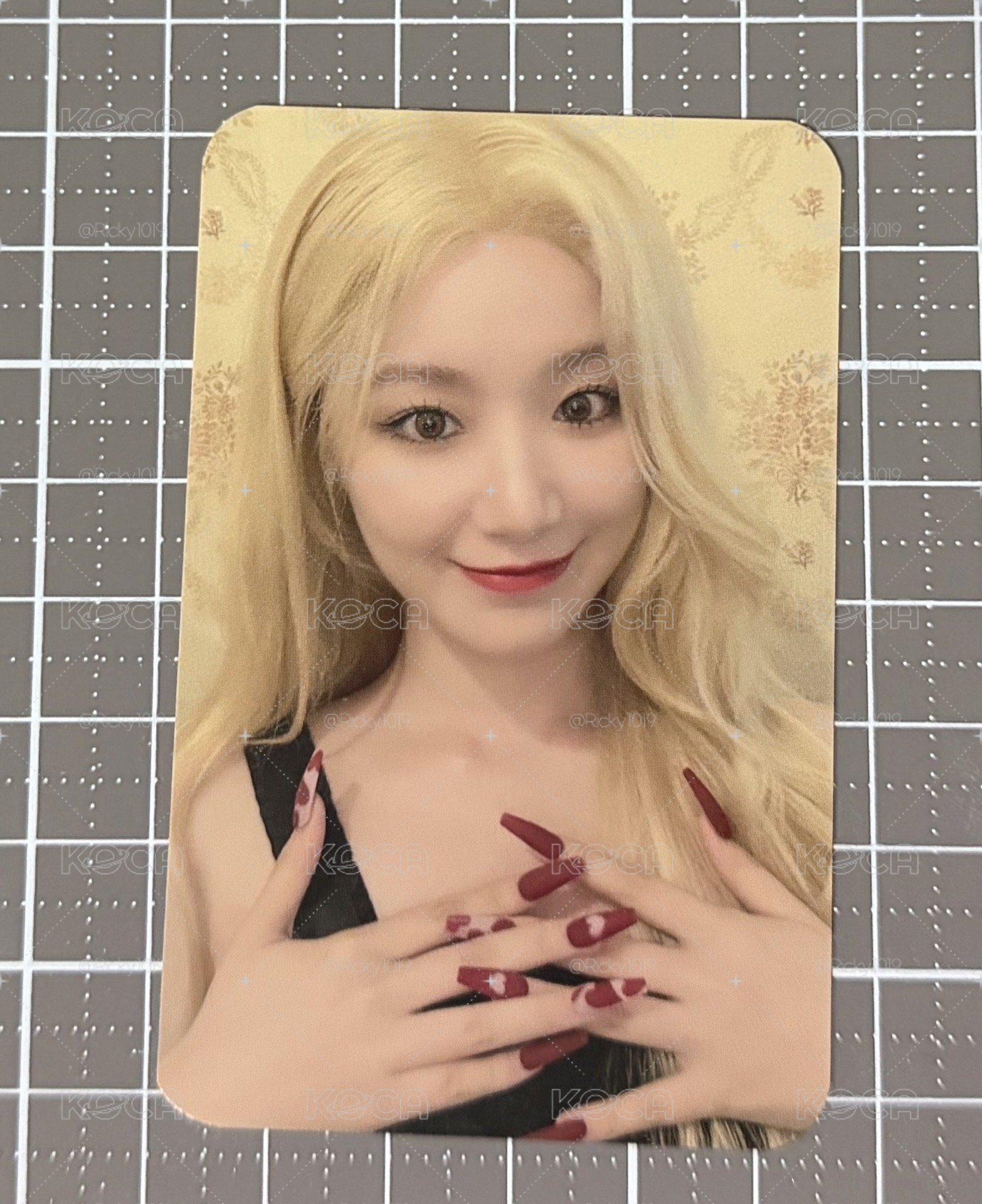 i-dle I Love 迷五 金髮刷 SW 預售特典