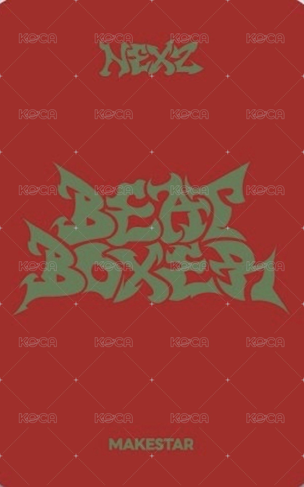 迷三 ms 台北線下2.0 Bakery 簽售卡 玫瑰 ver. 背面