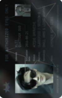 迷一 專輯卡 EVIDENCE BLACK ver.