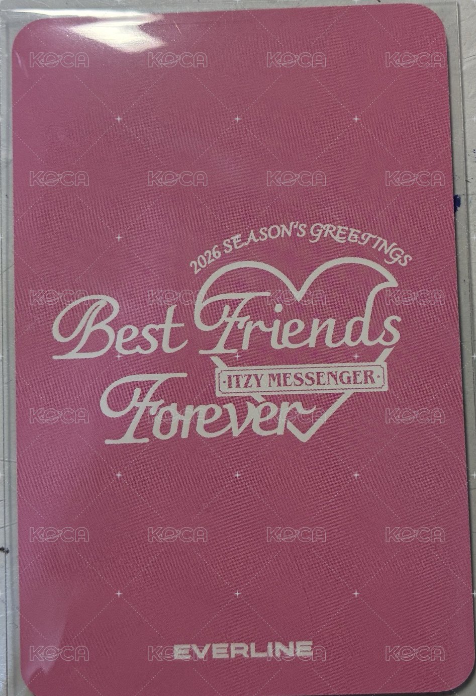 2026年曆 el 特典卡  背面