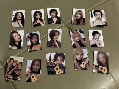 I-dle 韓國首爾場隨機卡 mono