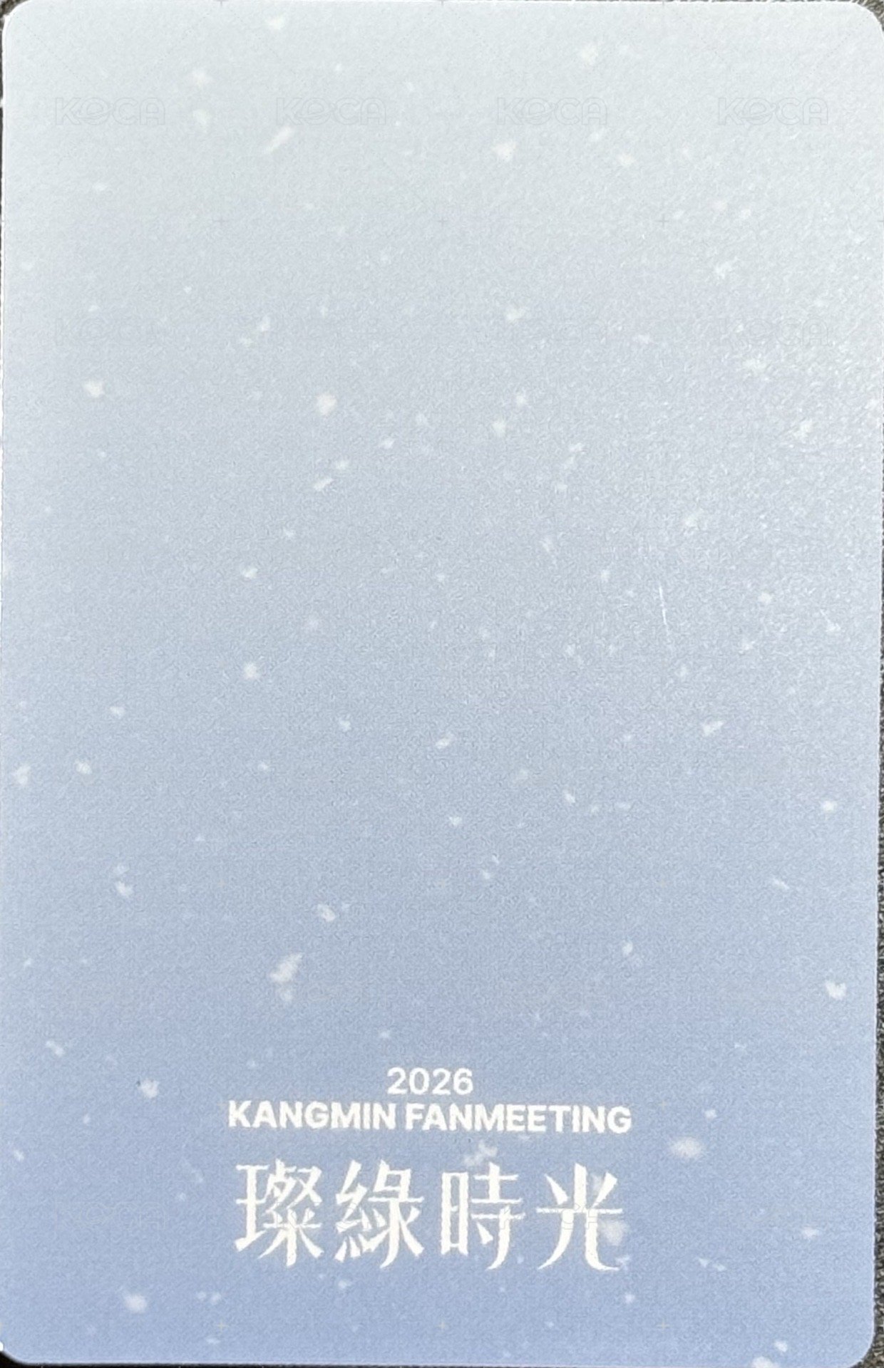 璨綠時光 FABRIC POSTER  周邊卡  背面