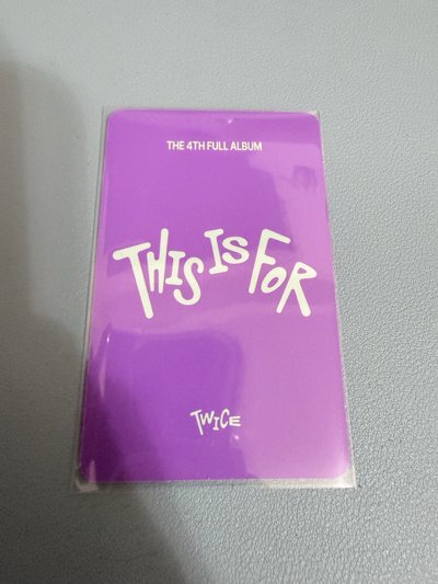 TWICE 多賢 This is for 專輯小卡