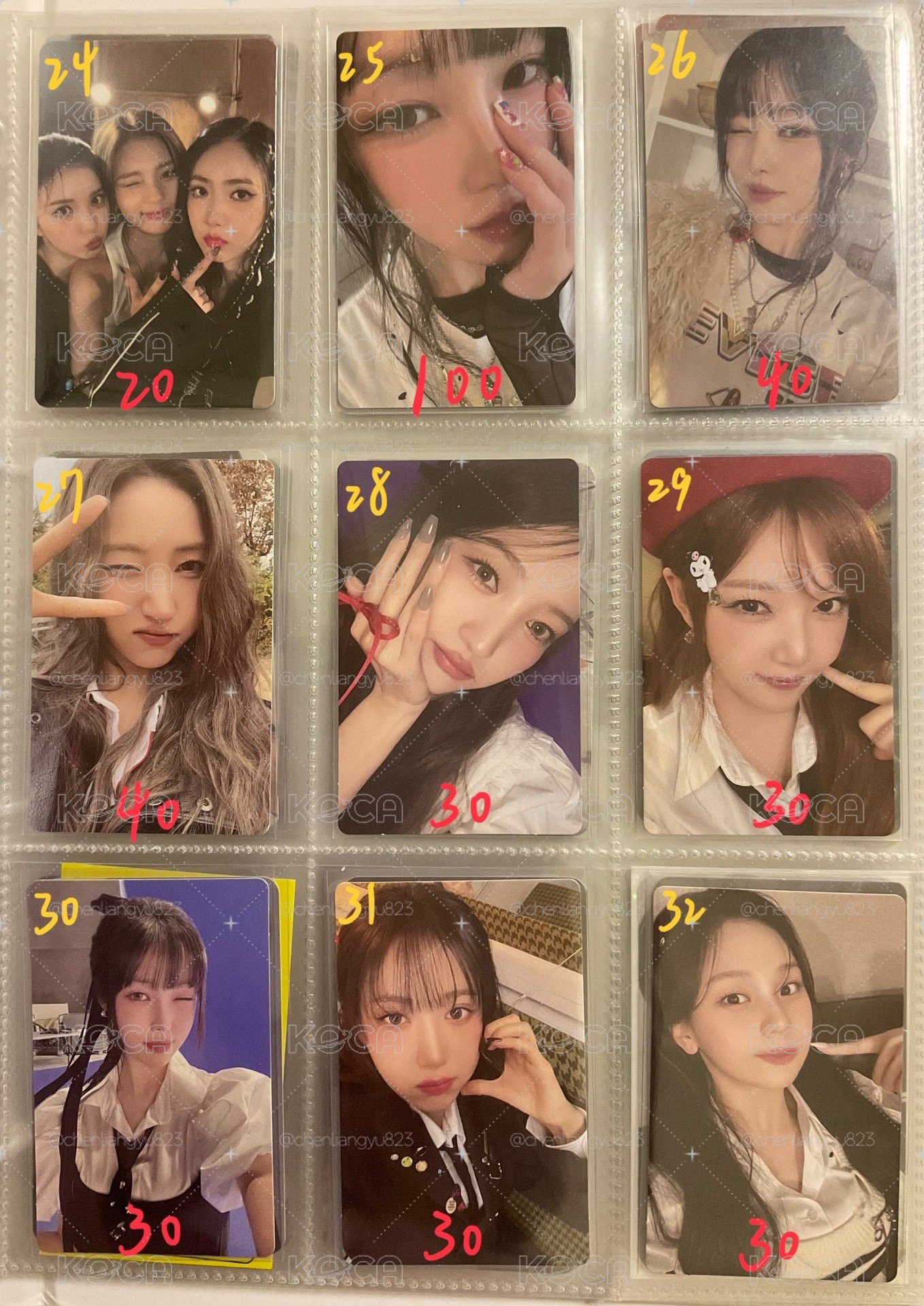 VIVIZ GFRIEND專卡 特典