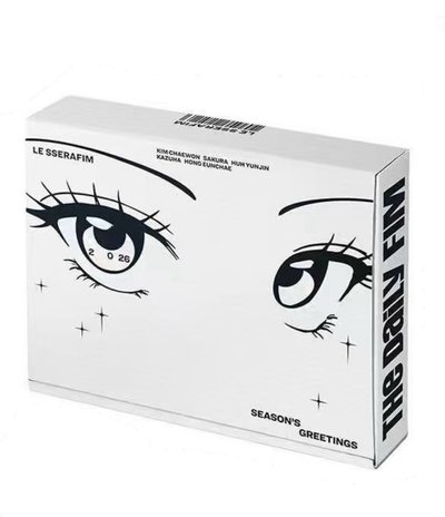Lesserafim 2026年曆個人set