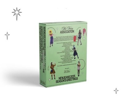 NewJeans 2025年曆空專