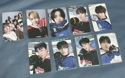ATEEZ 飯咪雙面入場卡 一套九張不拆