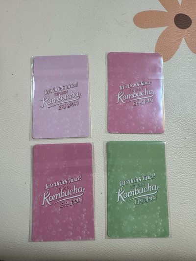 TWICE康普茶小卡