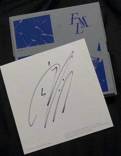 SVT迷10灰版空專（JUN美版親簽）+JUN專卡