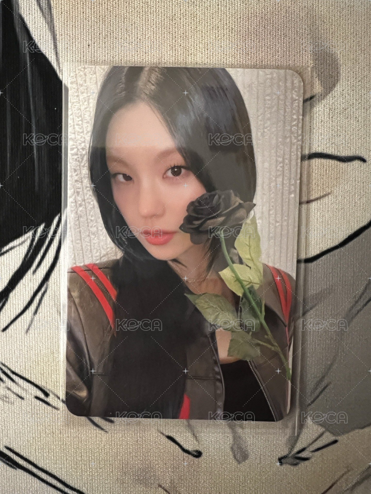 拿花