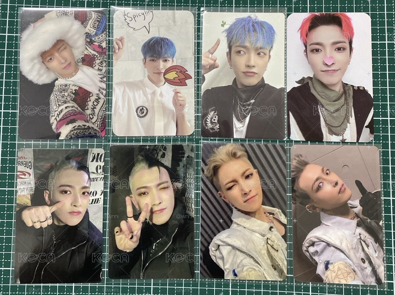 ATEEZ fever movement outlaw GH 弘中 專卡
