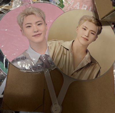 （現貨 兩支不拆出）seventeen hoshi 扇子