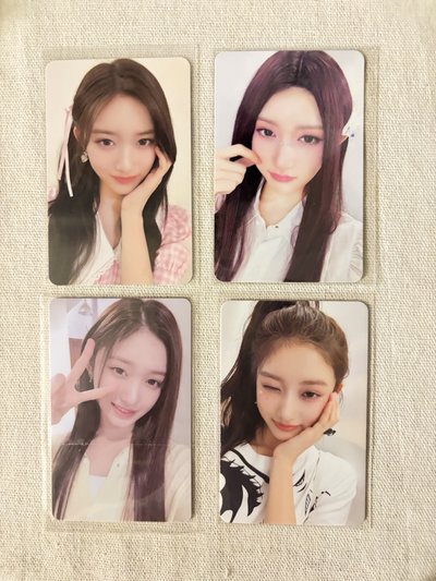 IVE 安秋栗瑞小卡盤