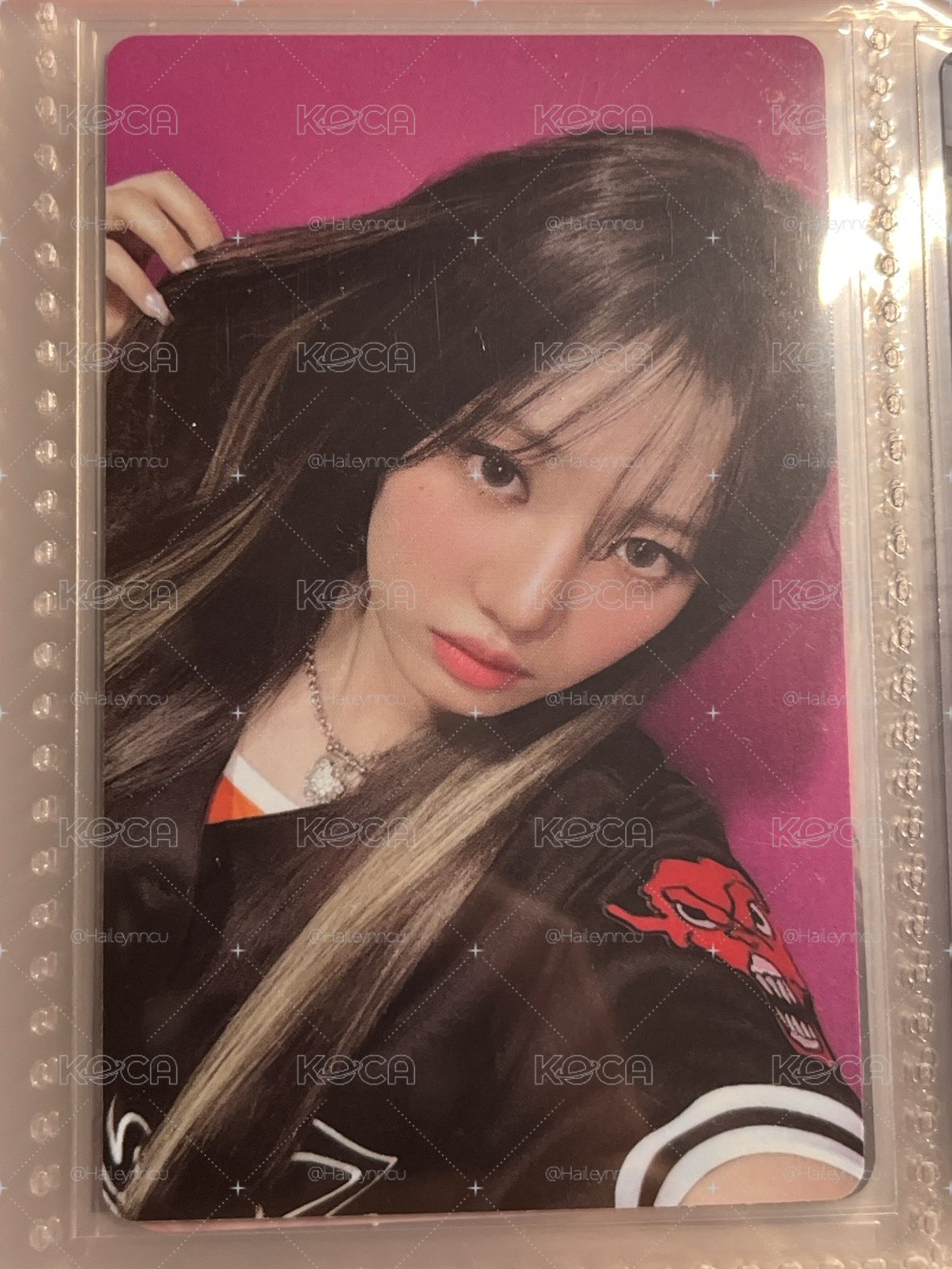 BABY MONSTER 世巡首爾展位卡 RORA