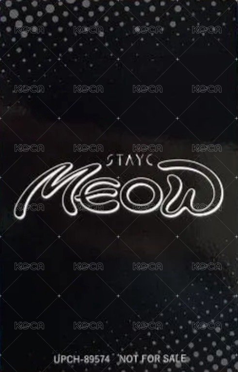 MEOW 通常盤 專輯卡  背面