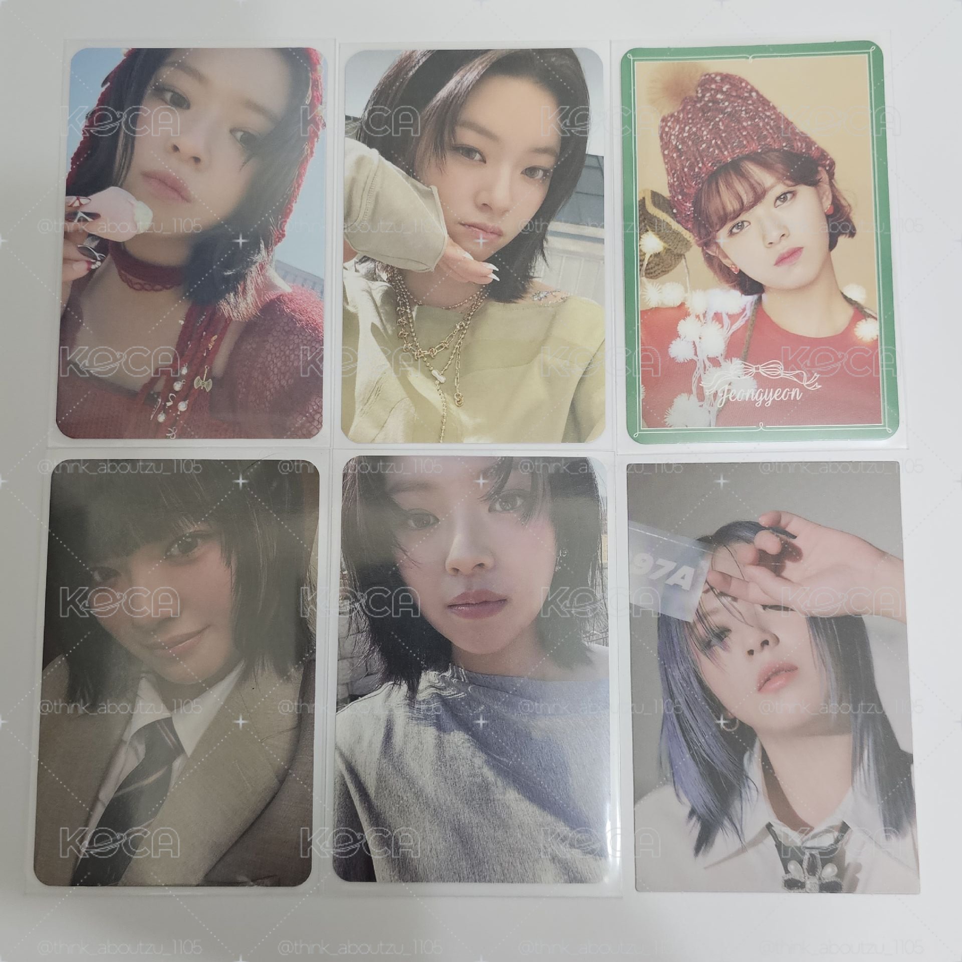 TWICE定延 特典卡+專卡 