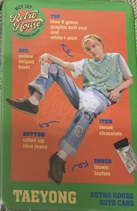 NCT 127 Retro House 隨機卡 