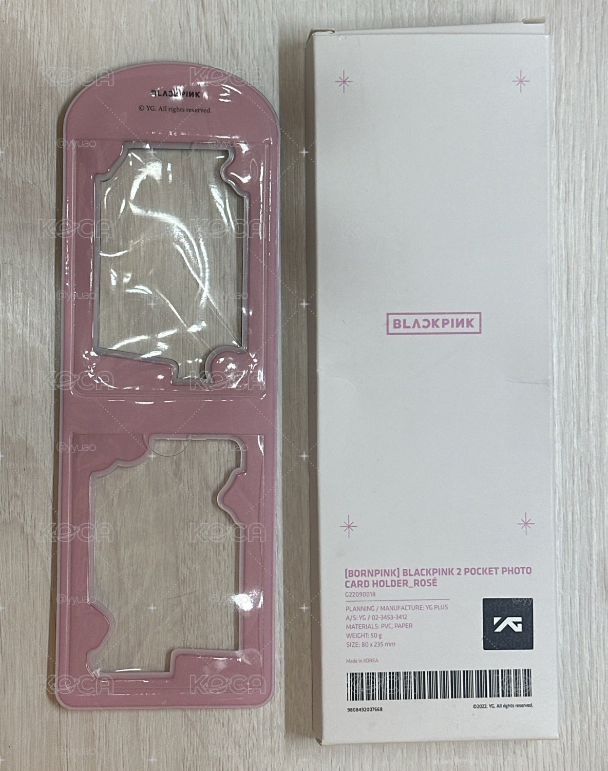 BLACKPINK 官方卡套