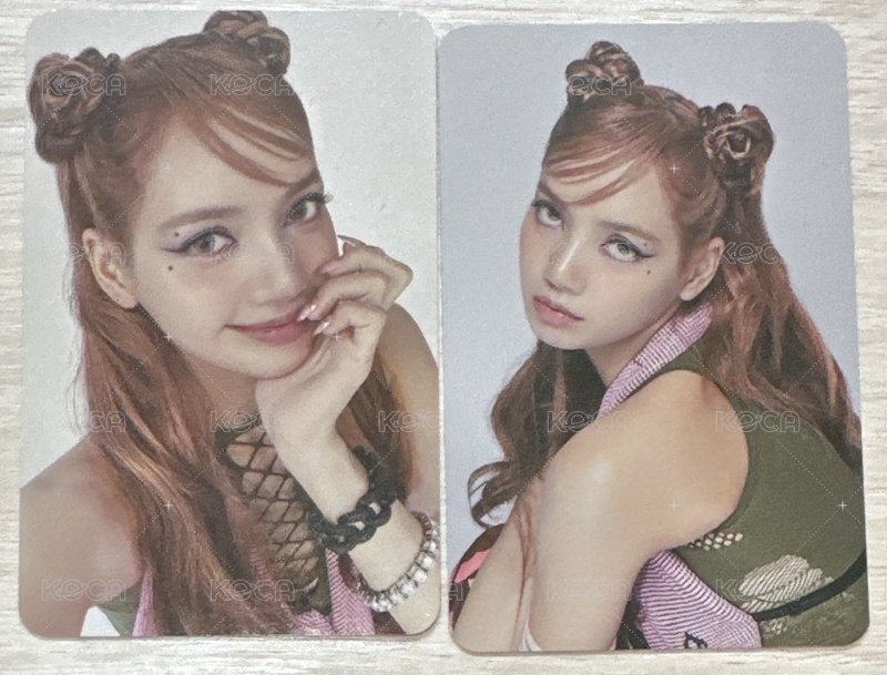 Lisa鐵盒卡兩張