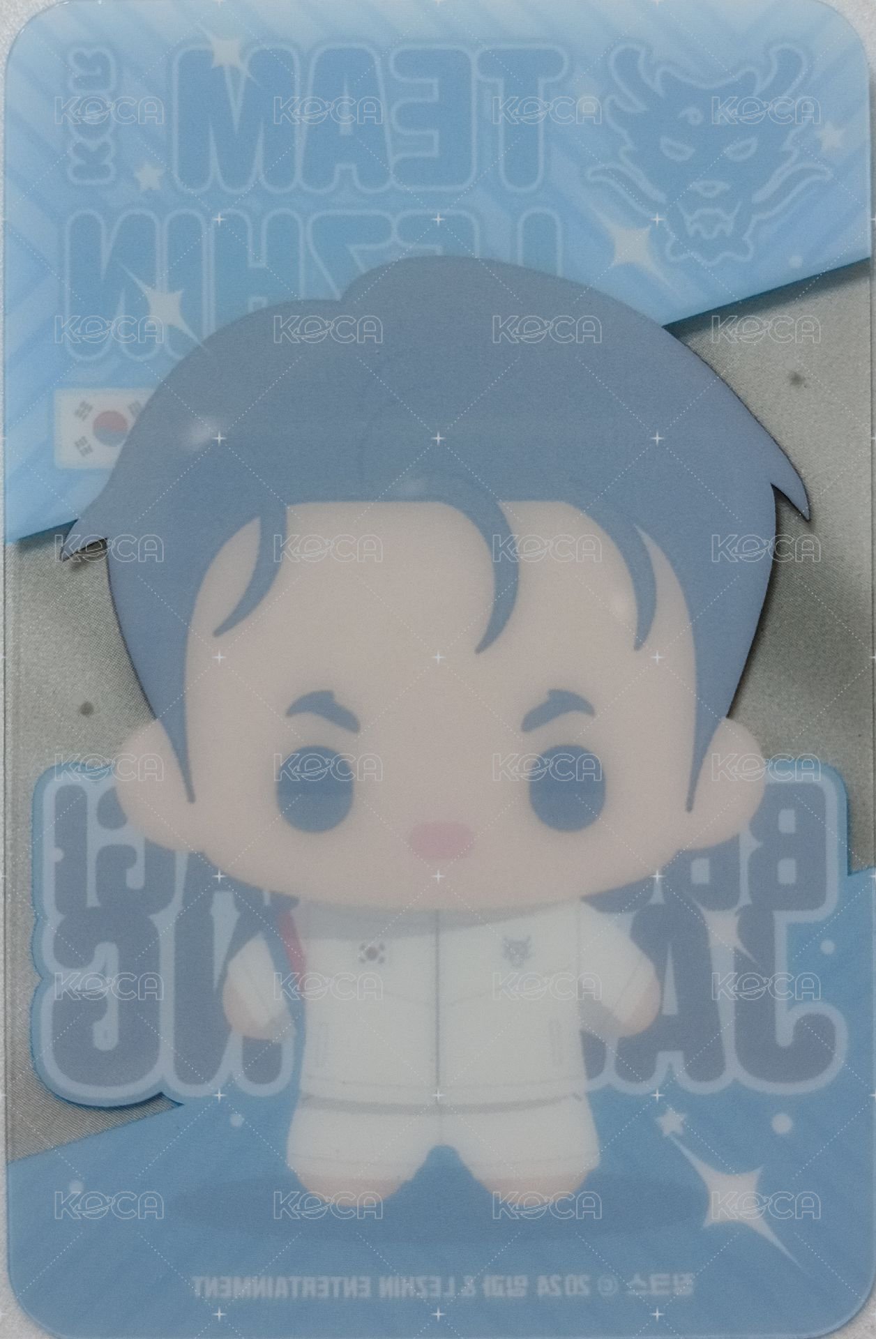 2024 TEAM LEZHIN JMEESHOP 韓國限定 入場卡 / 場限卡 透卡 背面