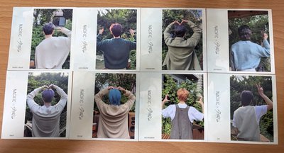 (一套8張/雙面）NACIFIC 21.0 B版 明信片 