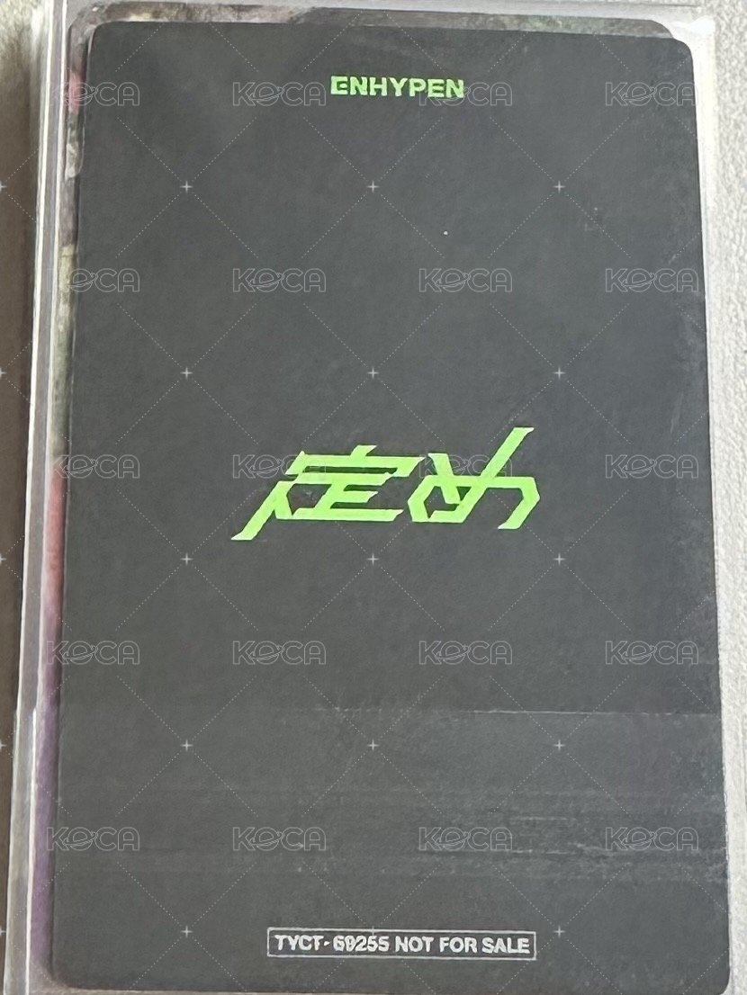 定めSADAME 專輯卡  背面