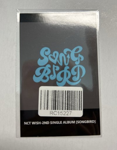 NCTWISH RIKU SONGBIRD kms5.0簽售卡