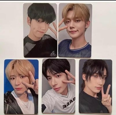 TXT 迷七 環球特典 杋圭 秀彬 小卡